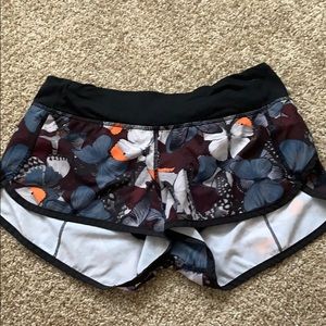 Lululemon Speed Up Shorts Rare print